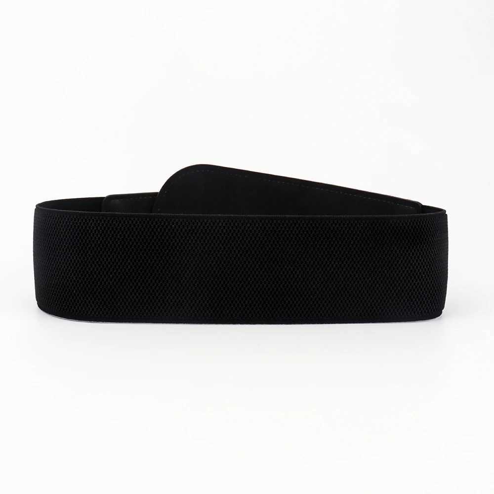 Luxury ladies wide belt elastic vintage buckle leather wide fashion wild pin buckle womens belt waist seal beltX240914