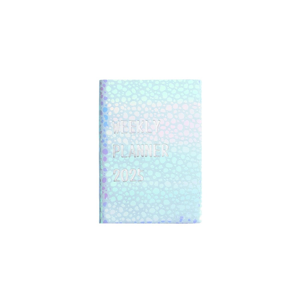 2025 Creative Trends Mini Weekly Planner - Cute Faux Leather Softcover for Daily Memos, Gifts, and Personal Organization