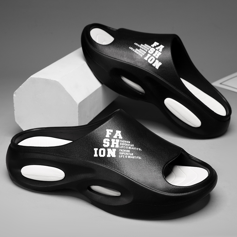 Summer Men's Slippers Indoor Outdoor Sandals Beach Comfortable Soft Slides Casual Shoes Men Flip-flops Anti Slip Home Slippers