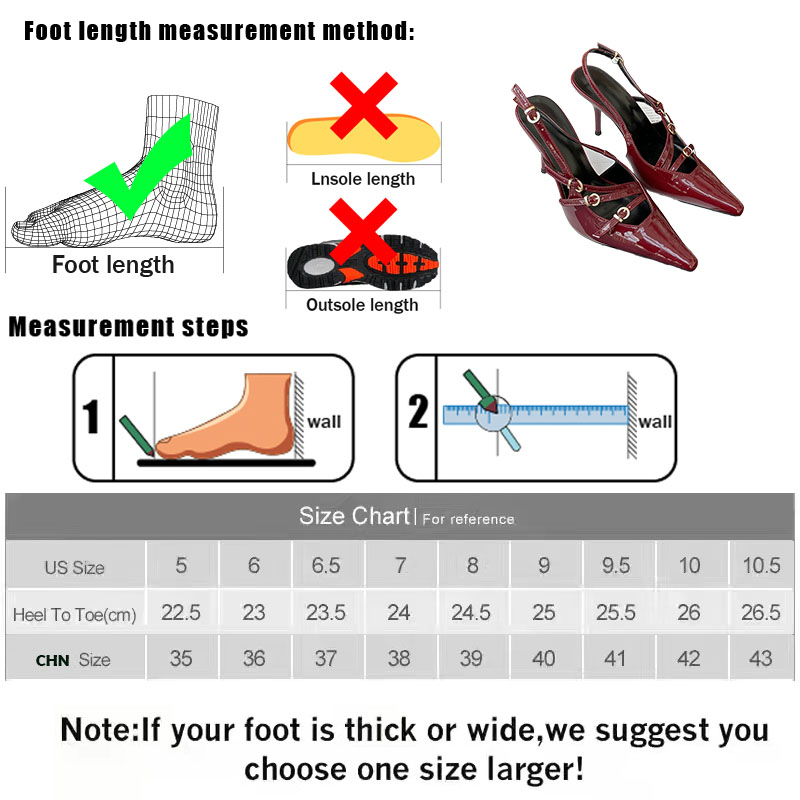 2025 new Size Big Wine Red Women Heeled Female Footwear Sgbac Fashion Buckle Ladies Thin Heels Sandals Pumps Shoes 2d6e