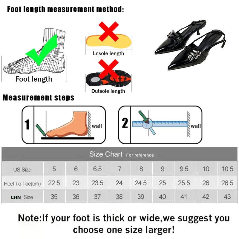 2025 new Fashion Black Shallow Designer Pumps Women Medium Female Pointed Toe Footwear Buckle Ladies Thin Heels Shoes Sandals 210d