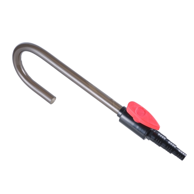 Aquarium Water Changing Device Easy Use Hook Water Changer for Tanks Water Changer Pipe Accessories