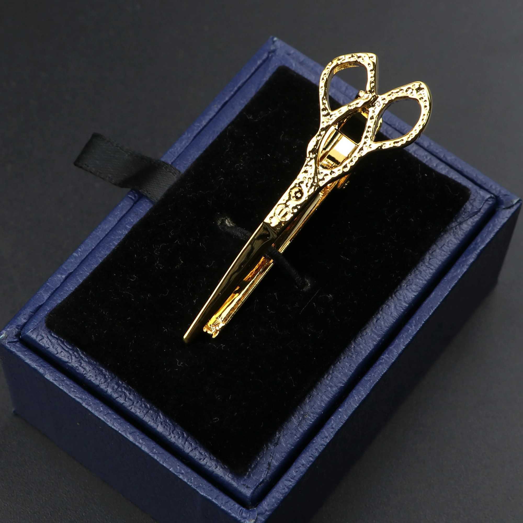 New Tie Clips Senior Men Jewelry Classic Mens Metal Necktie Saw Simple Pen Wing Shark Scissors Airplane Ties Pin Gifts For ManX240914