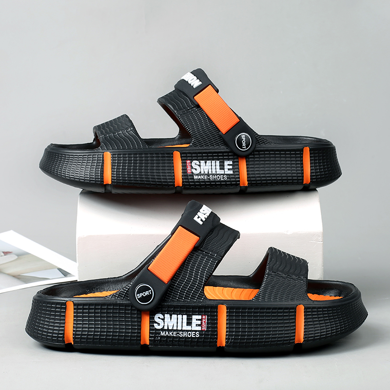 Fashion Men's Slippers Outdoor Sandals Beach Comfortable Soft Slides Indoor Slippers Casual Shoes New Men Women Outdoor Sandals