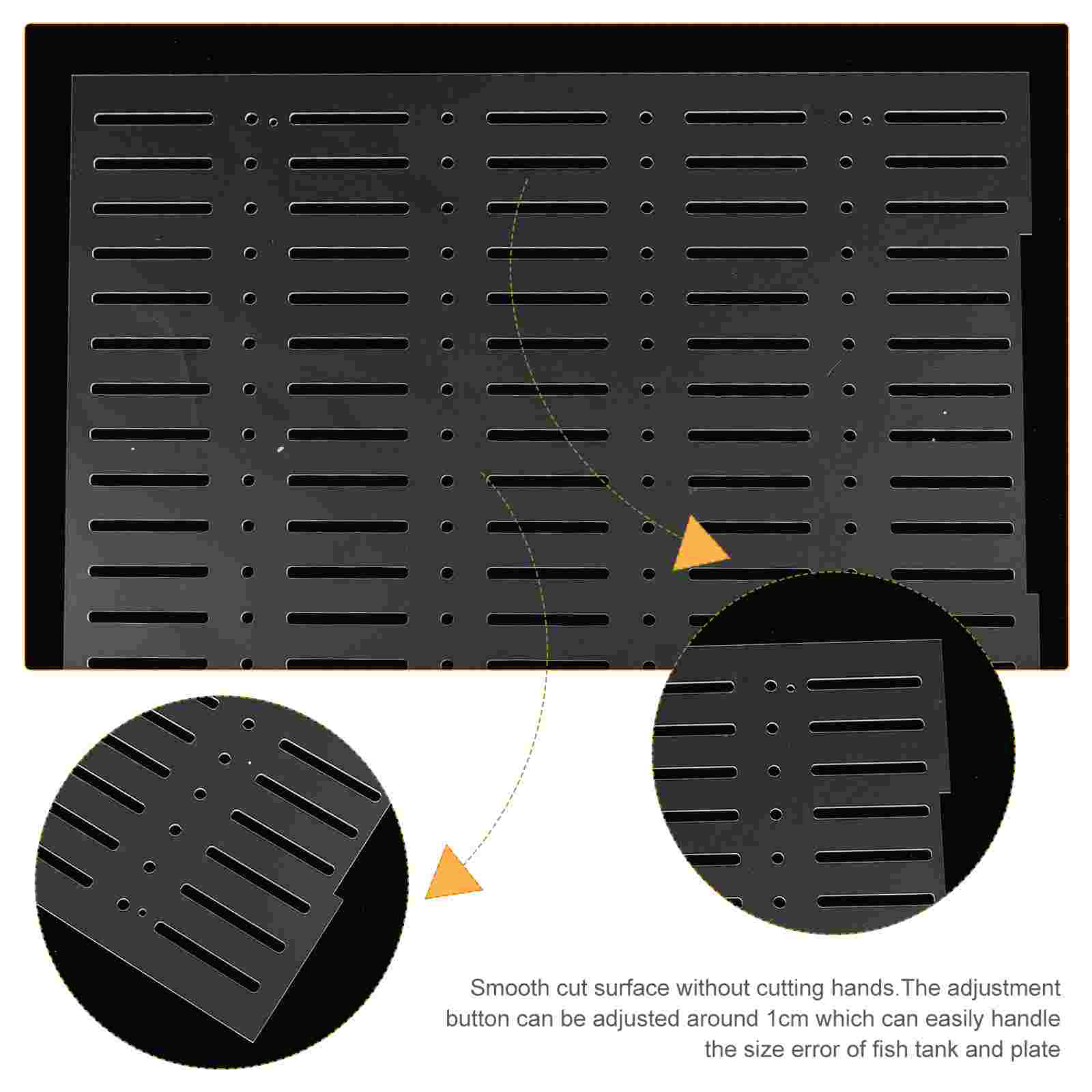 Fish Tank Isolation Board Water Case Partition Aquarium Plate Acrylic Divider Bowl
