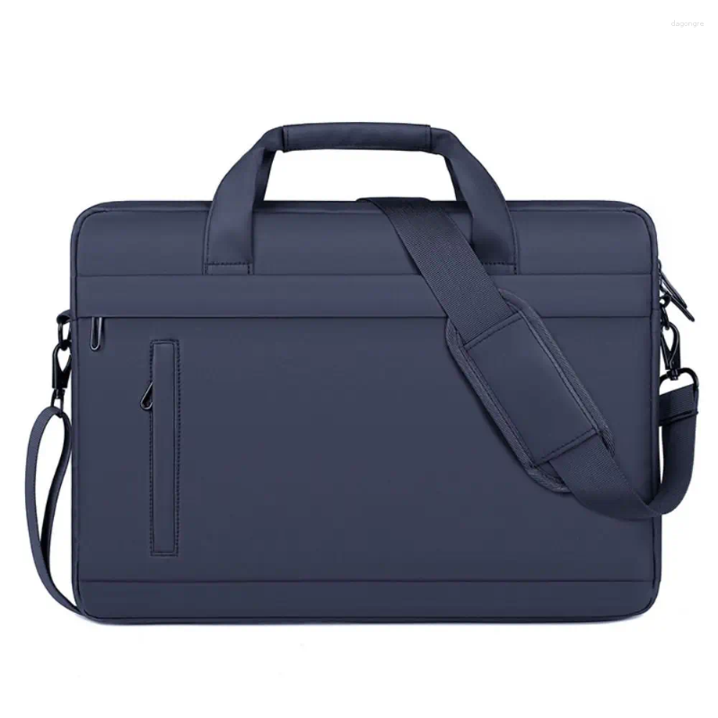 Briefcases Men Briefcase Bag Simple Business Shoulder Messenger Bags Waterproof Office Handbag 15 Inch Laptop
