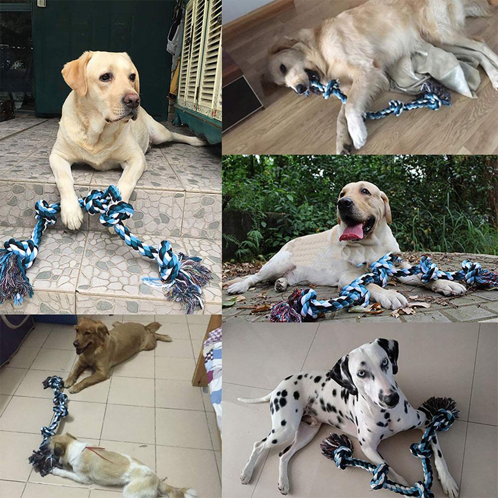 Dog Rope Toy For Extra Giant Large Dogs-Indestructible Dog Toy For Aggressive Chewers And Large Breeds 38IN Long