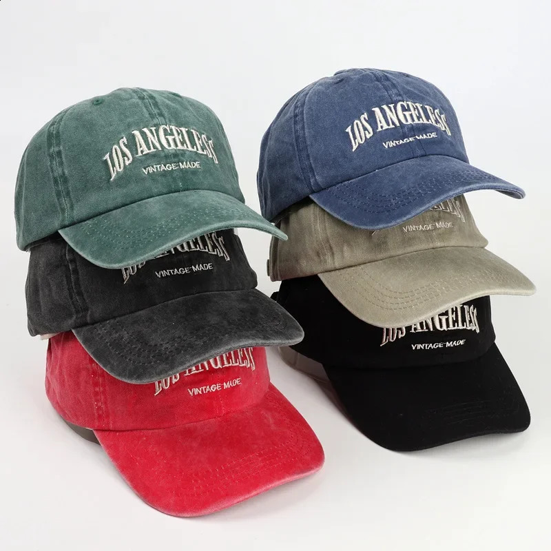 Cotton Baseball Cap for Men and Women Fashion Embroidery Hat Soft Top Caps Casual Retro Hats Unisex 240906