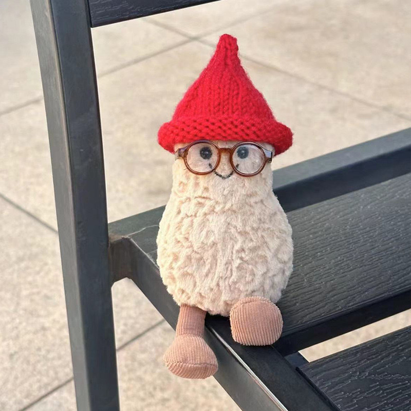 Jellycat 15cm Small Peanut Plush Doll Living Room Decoration Pendant Furniture Supplies Cute Plush Cat Interactive Toy Girl Gift