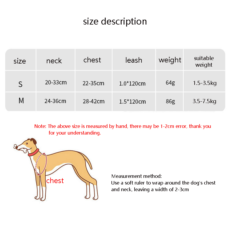 Cat Harness and Leash Set Escape Proof for Walking,Kitten Soft Adjustable Vest Harnesses for Small Medium Dogs Cats,Easy Control