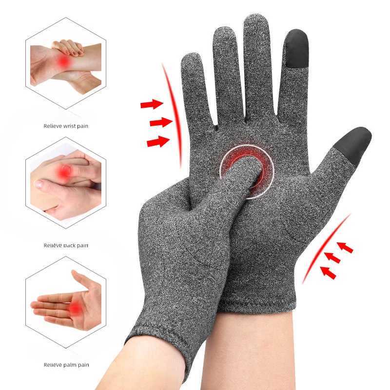 Full Fingered Arthritis Compression Gloves for ArthritisRaynauds Disease Carpal TunnelFlexible Wrist Thumb Pressure Relief Y240914