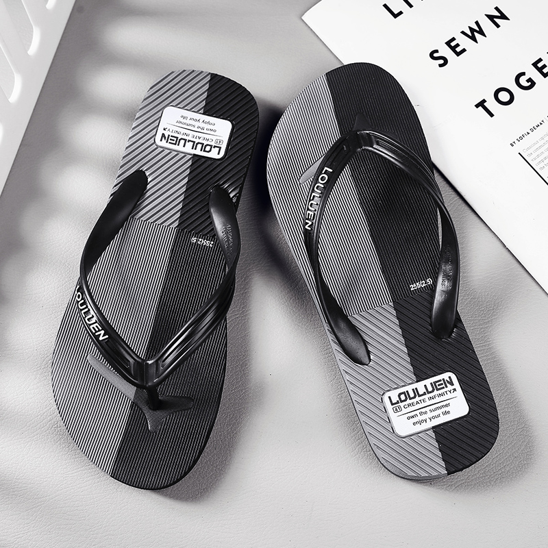 High Quality Brand Flip Flops Men Summer Beach Slippers Men Fashion Breathable Casual Men Flip Flops Summer Outdoor Hot Sale