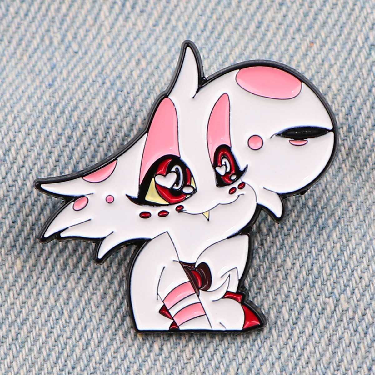 Funny Duck Metal Enamel Pins Cartoon Angel Brooches for Women Men Lapel Pin Backpack Bags Badges Kids GiftsX240914