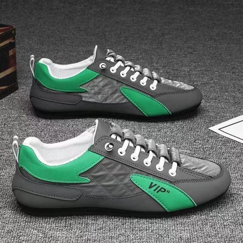 Casual New Summer Thin Section Baotou Half Slippers Fashion Wild Flat-bottomed Bean Shoes Men Sneakers 863e