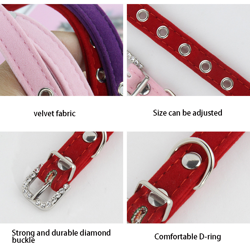 Name Plate Dog Collar for Small Dogs Personalized Holiday Best Gifts for Dog Mom Custom Pet Name Engraved Collar Pet Accessories