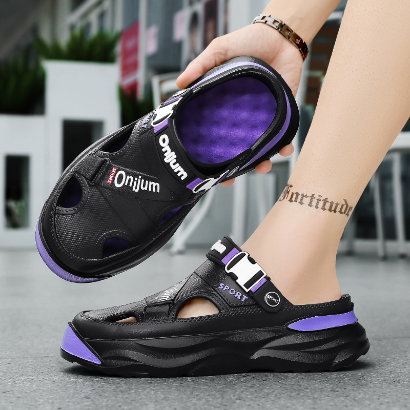Men's Massage Sandals Outdoor Slippers Beach Comfortable Slides Thick Soft Clogs Men Casual Shoes Water Shoes Men Sandals 45 46
