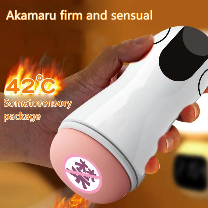 Automatic Sucking Male Mastubator Oral Masturbation Machine Sex Toys for Men Penis Adult Good Masturbators Cup 240914