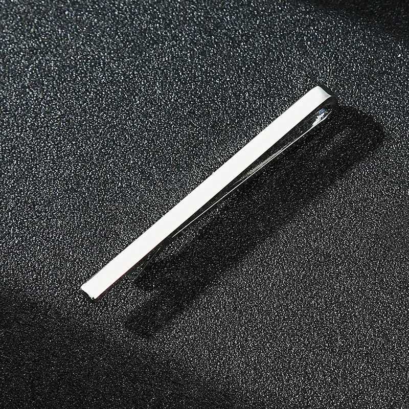 30MM*5.2CM Simple Fashion Tie Clips New Mens Wedding Accessories Daily Business Banquet OL Style Suit Clip Men Jewelry GiftX240914