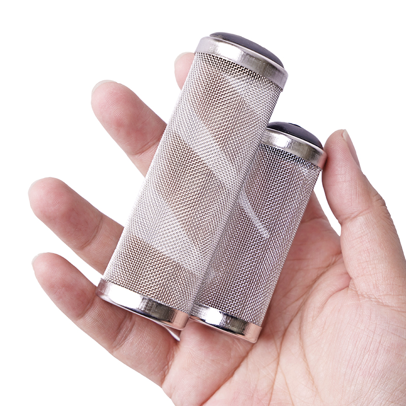 12/16mm Aquarium Inflow Inlet Filter Stainless Steel Mesh Net Guard Fish Tank Filter Accesories Intake Strainer Prefilter Cover