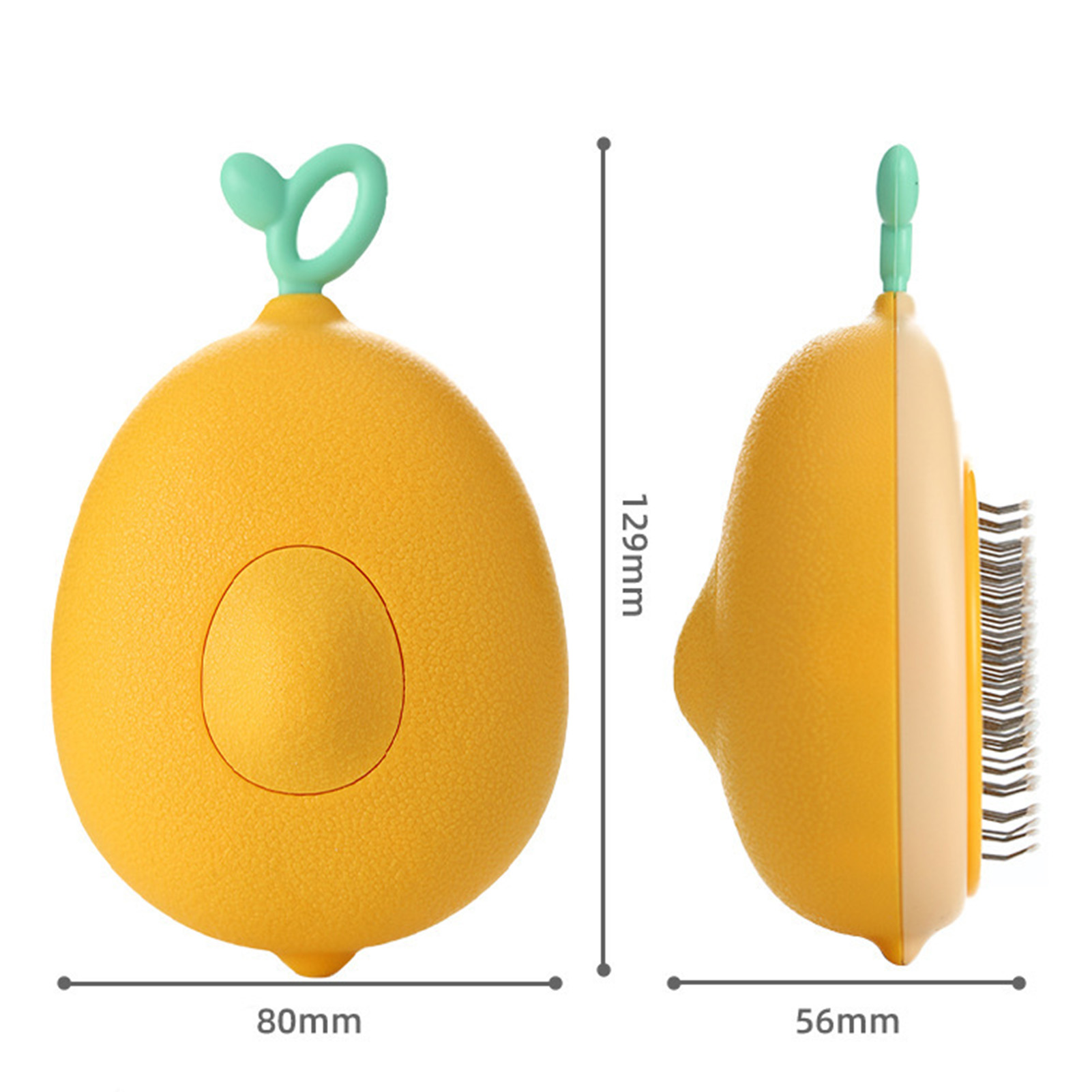Pet Hair Comb Prevents Knots One Touch Cleaning Professional Cat Grooming Brush Cat Brush For Dogs Cat