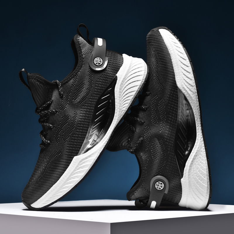 Marathon Air Cushion Shoes Men Casual Sneakers Breathable Running Shoes Lightweight Comfortable Trainers Sneakers Male Footwear