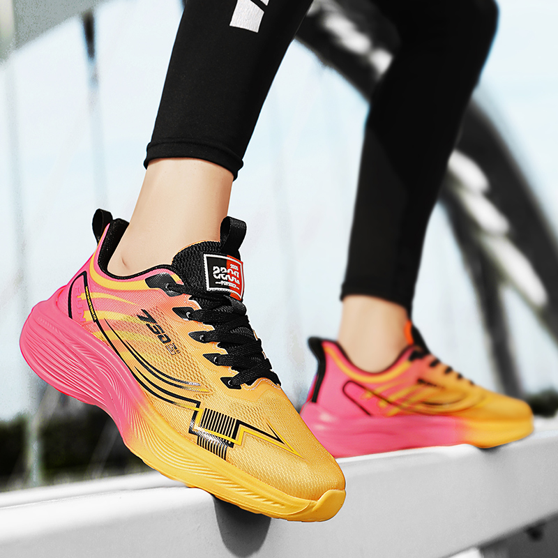 Marathon Air Cushion Sports Running Shoes Men Luxury Breathable Lightweight Comfortable Athletic Tennis Sneakers Footwear Male