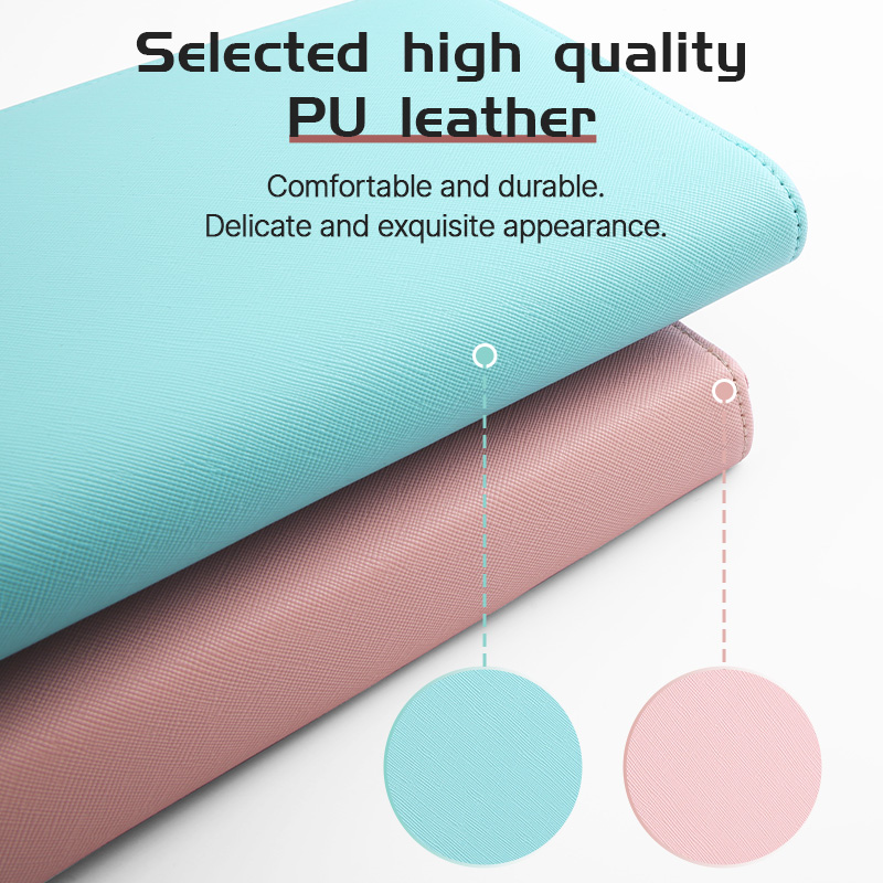 Fenice Barber/Pet Scissors Storage Case Salon PU Leather Pouch Haircut Shears Holdster Bag Portable Hairdressing Waterproof Box