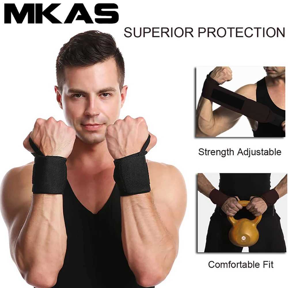Wrist Support Fitness Wrist Wraps Weight Lifting Gym Wrist Straps Cross Training Padded Thumb Brace Strap Power Hand Support Bar Wristband z240913{cat
