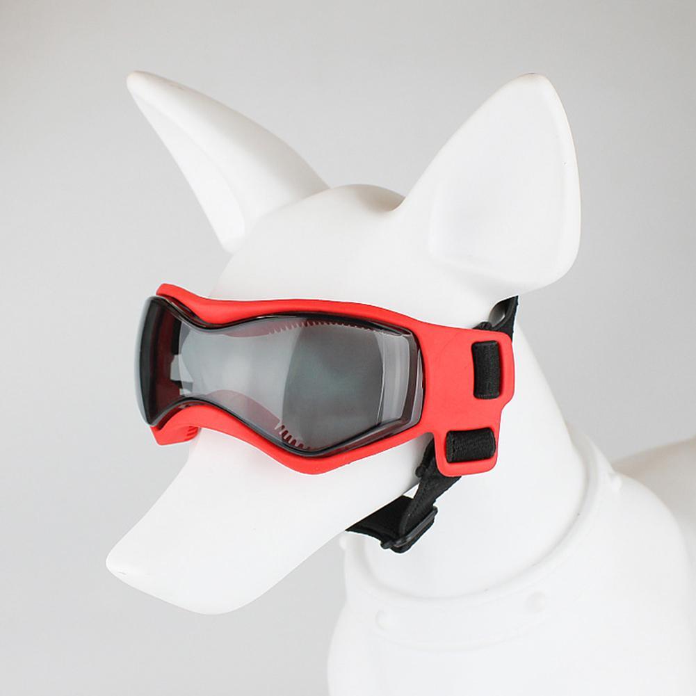 Small Dog Goggles UV Protection Doggy Sunglasses Windproof Antifog Pet Glasses for Small Dogs Cats Eye Wear