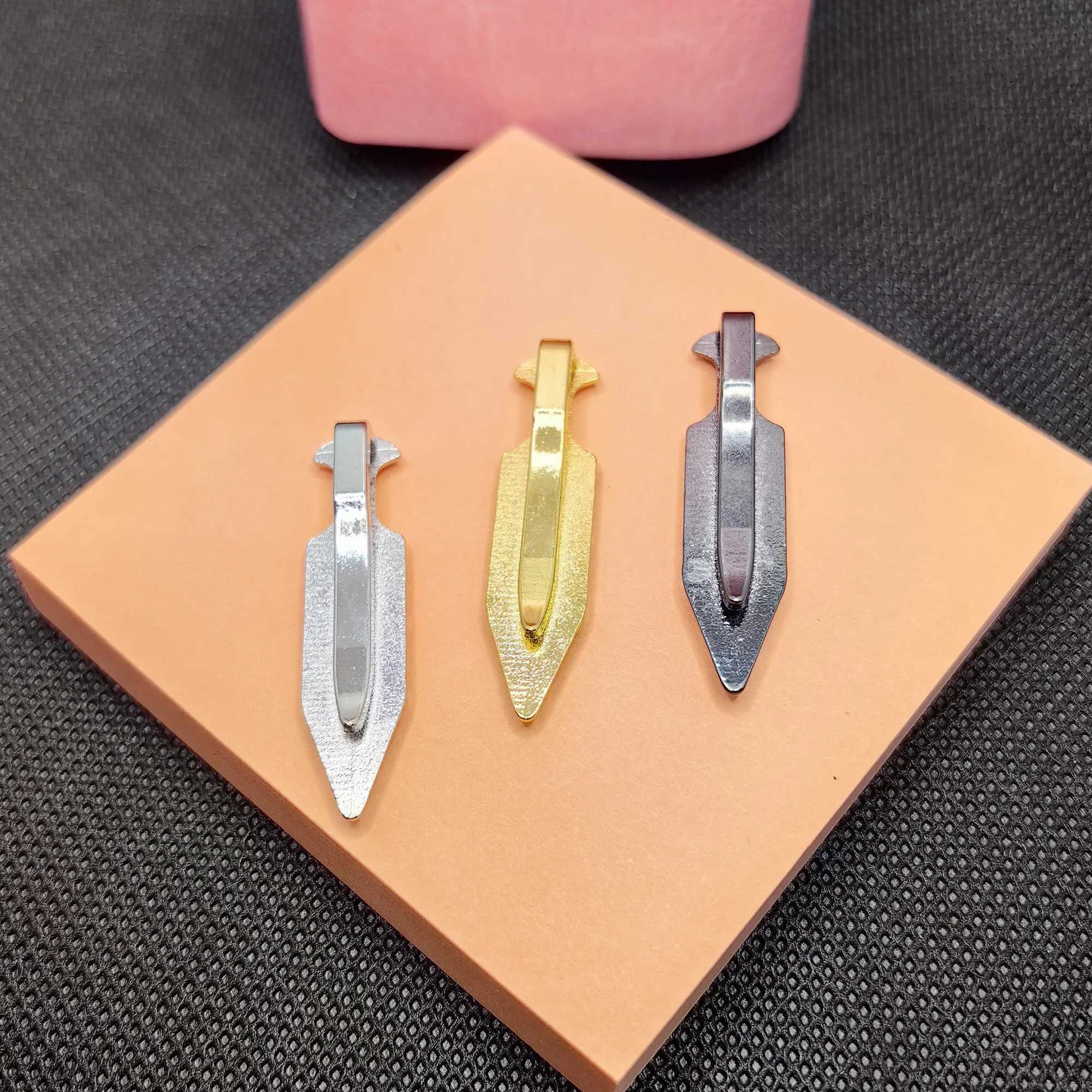 Zinc Alloy Silver Gold Color Tie Clip Omani Style For Men Wedding Necktie Gentleman Bar Muslim Accessories Eid Al Adha GiftsX240914