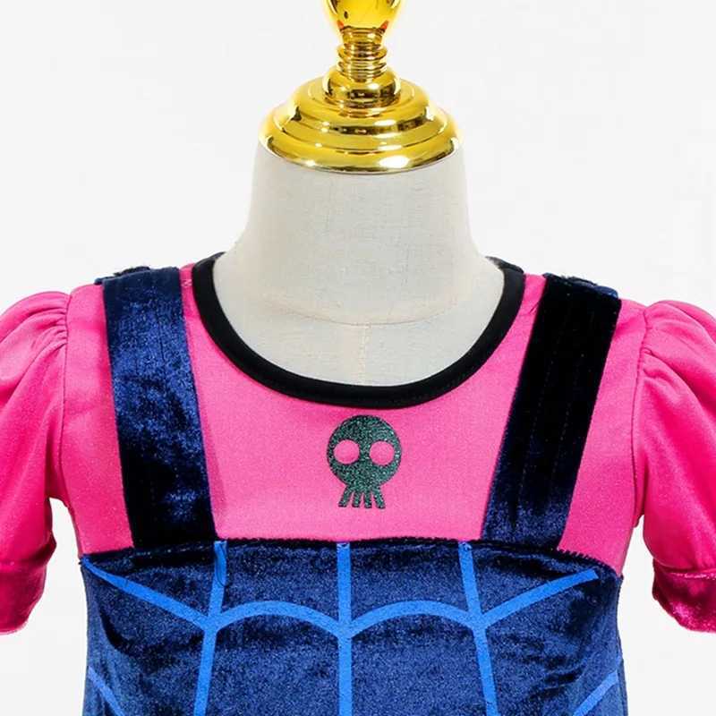 Vampire cosplay dress up girl childrens princess dress up Christmas Halloween costume childrens carnival party dress up mask W240914