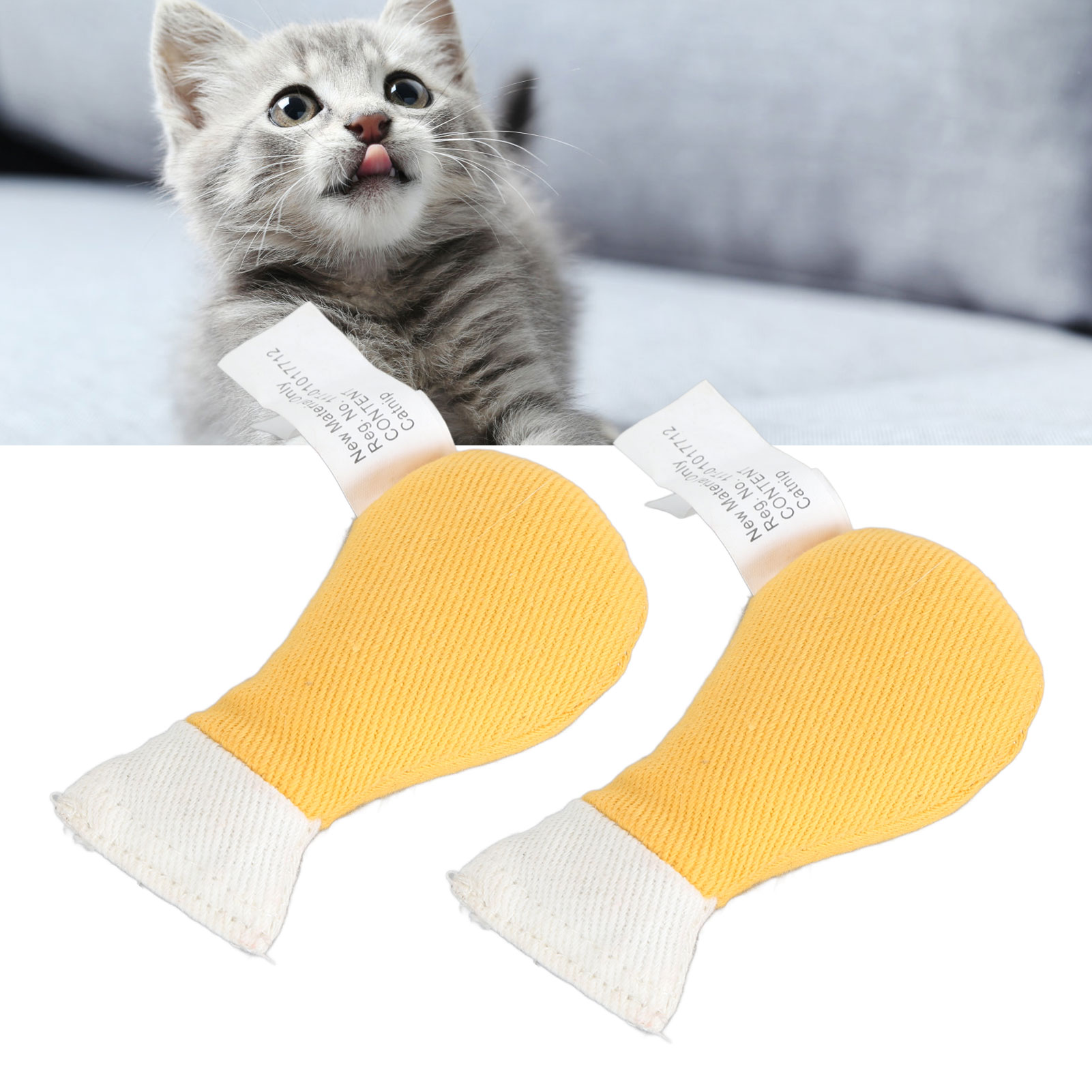 Chicken Leg Cat Toys, Bite Resistant, Soft, Comfortable, Interactive, Stuffed Cat Catnip, Dogs, Cats, Pets, 2Pcs