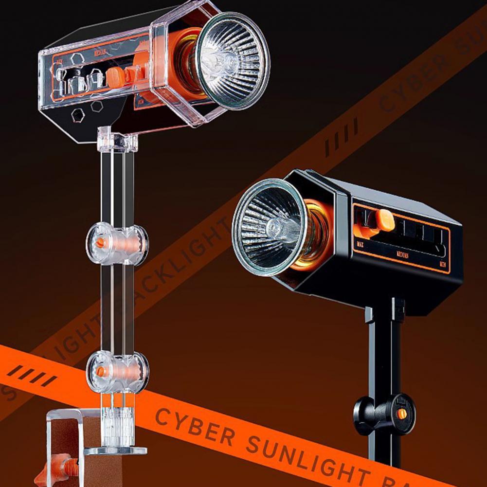 Sunlight Simulation for 360-degree Rotatable Heat Lamp with Adjustable Brightness Uva Uvb Simulation for Turtle Basking Spot