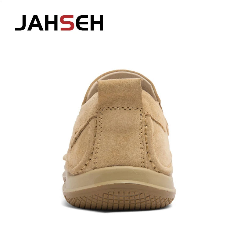 Genuine Leather Men Casual New Business Italian Mens Loafers Moccasin Breathable Slip on Boat Soft Driving Shoes 240906