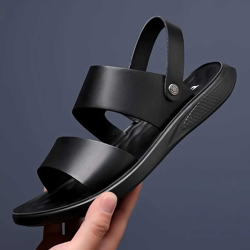 water shoes, outdoor activities, comfortable and durable. men business casual slippers beach sandals fddc