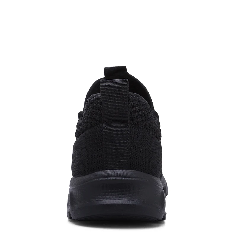 Breathable Mesh Platform Sneakers for Women - Plus Size 43 Slip-on Soft Knit Sock Flats 4 Slipon