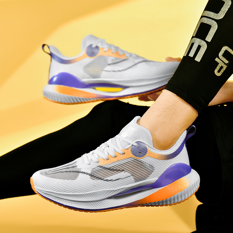 Marathon Shoes Men Casual Sneakers AirCushion Sports Running Shoes Lightweight Comfortable Unisex Athletic Gym Sneakers Footwear