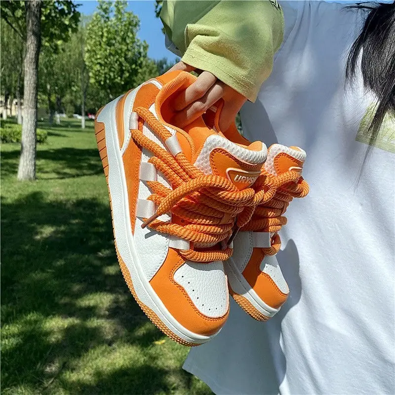 Casual Orange Soda Slip-on Bread Shoes for Women in 2024 4