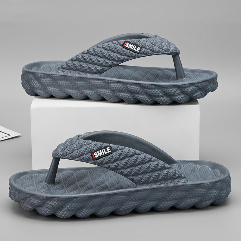 New Design Men's Slippers Flip Flops Indoor Outdoor Beach Sandals Soft Sole Slides Men Women Non-slip Home Slippers Flip Flops