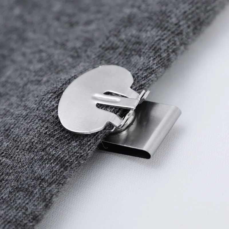 Magnetic Invisible Tie Clip Automatically Fixed Stainless Steel Metal Shirt Tie Clips Creative Jewelry for Men Accessories GiftsX240914