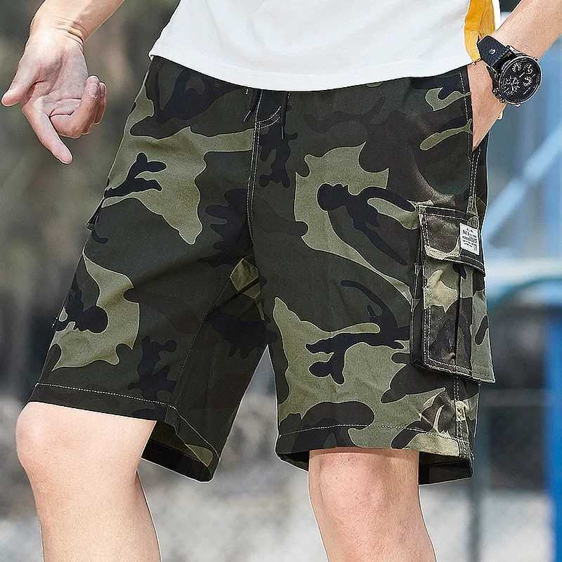Plus Size Shorts 8XL Summer Cargo Shorts For Men 2024 Fashion Clothing Drawstring Casual Shorts With Multi Pockets Y240914