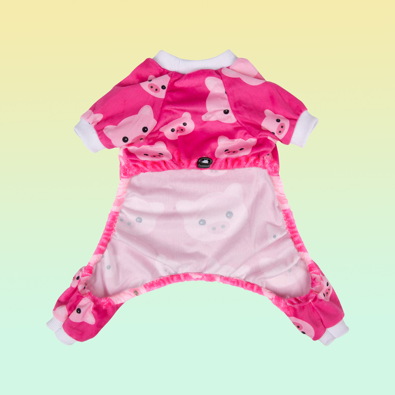 Dogs Pajamas Pink Pig for Small Dogs Soft Material Stretchable Dog Jammies Cat Pajamas Dog Apparel