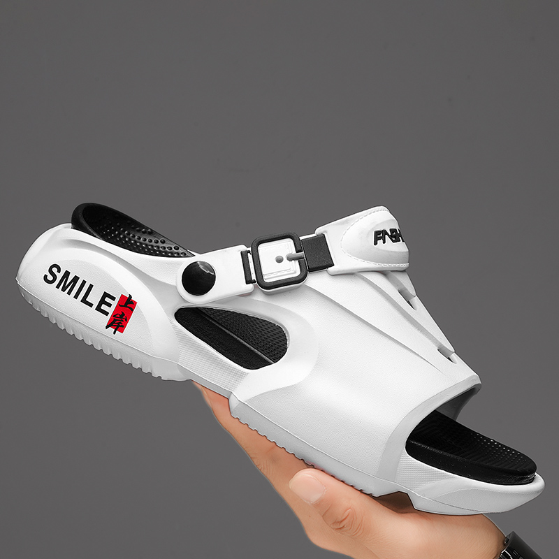 Summer Men's Slippers Outdoor Sandals Beach Comfortable Slides Thick Soft Clogs Water Beach Shoes Men Casual Shoes Men Sandals