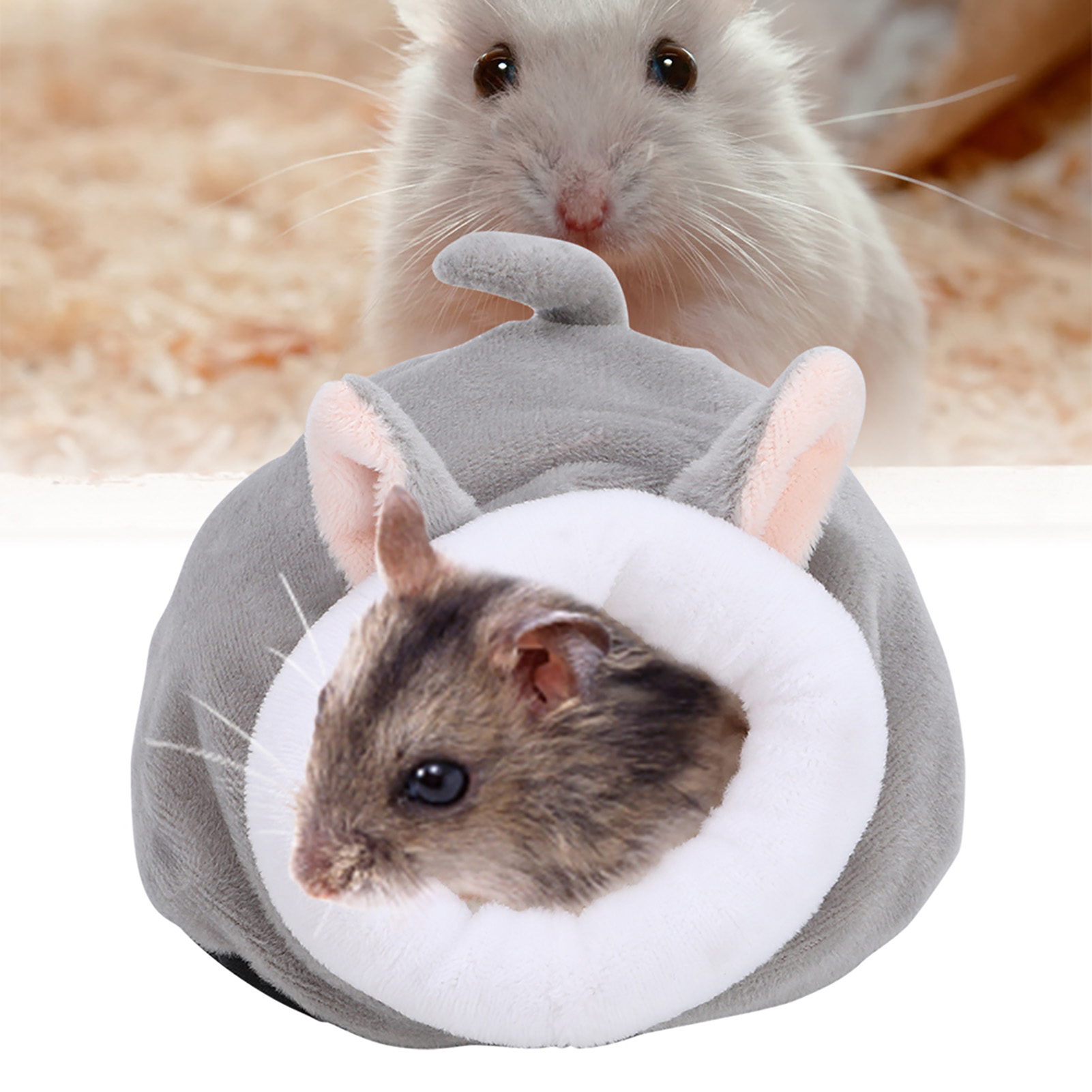Mini Cute Cotton Sleeping Nest, Warm Pet House, Hamster Cage, Small Animal Squirrel House, Cage Toy