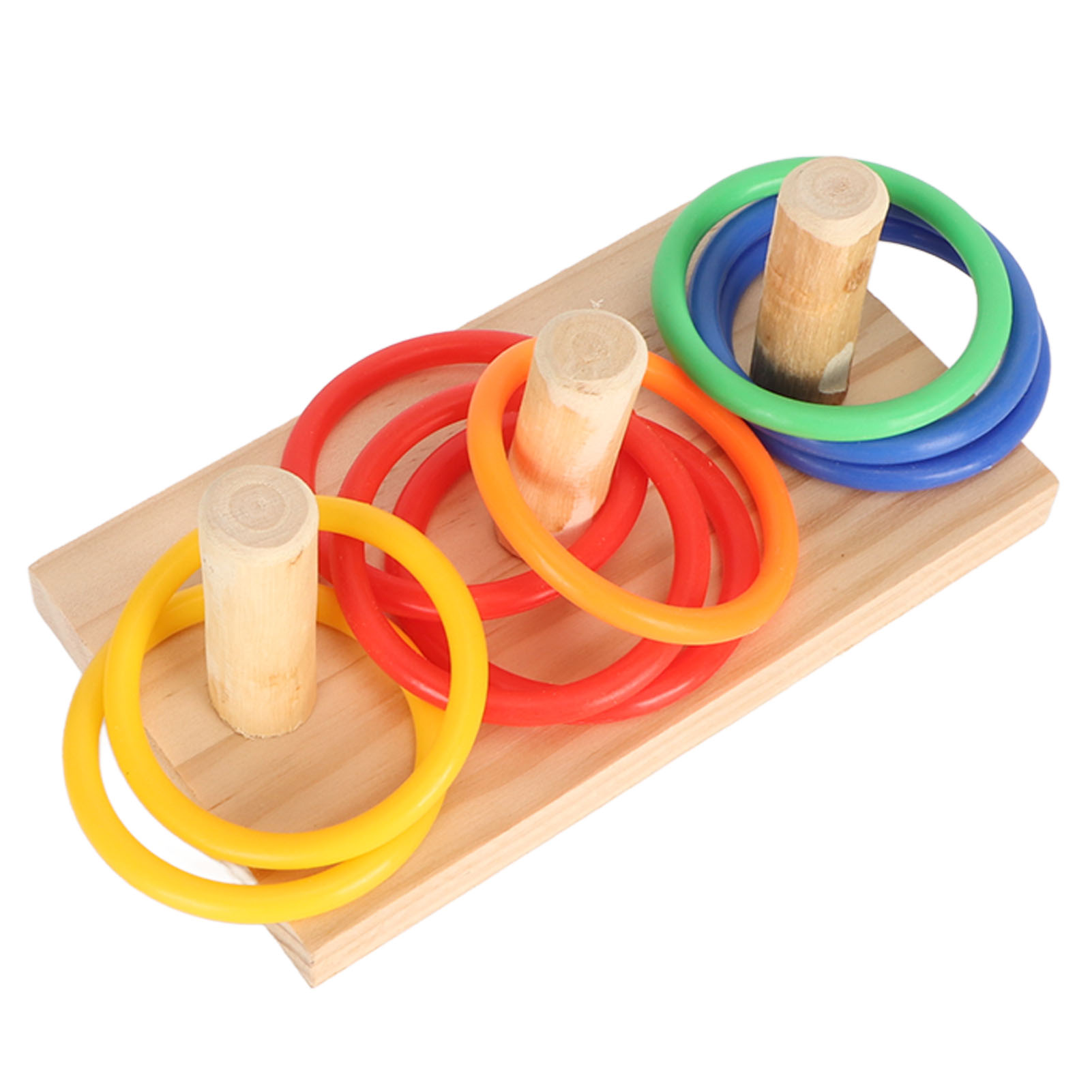 Bird Ring Toy Colorful Interactive Chewing Training Parrot Tabletop Puzzle Toy For Lovebird Cockatiel