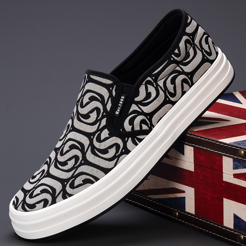 Men Classic Canvas Shoes Flat Shoes Men's Vulcanized Sneakers Shoes Spring Couple Student Casual Lace-up Zapatos Hombre SS24175