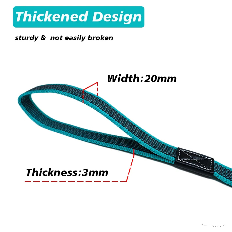 Lead Walking Leash Adjustable Nylon Dog Leash for Small Medium Large Dogs Outside Traning Dogs Training Rope Pet Accessories