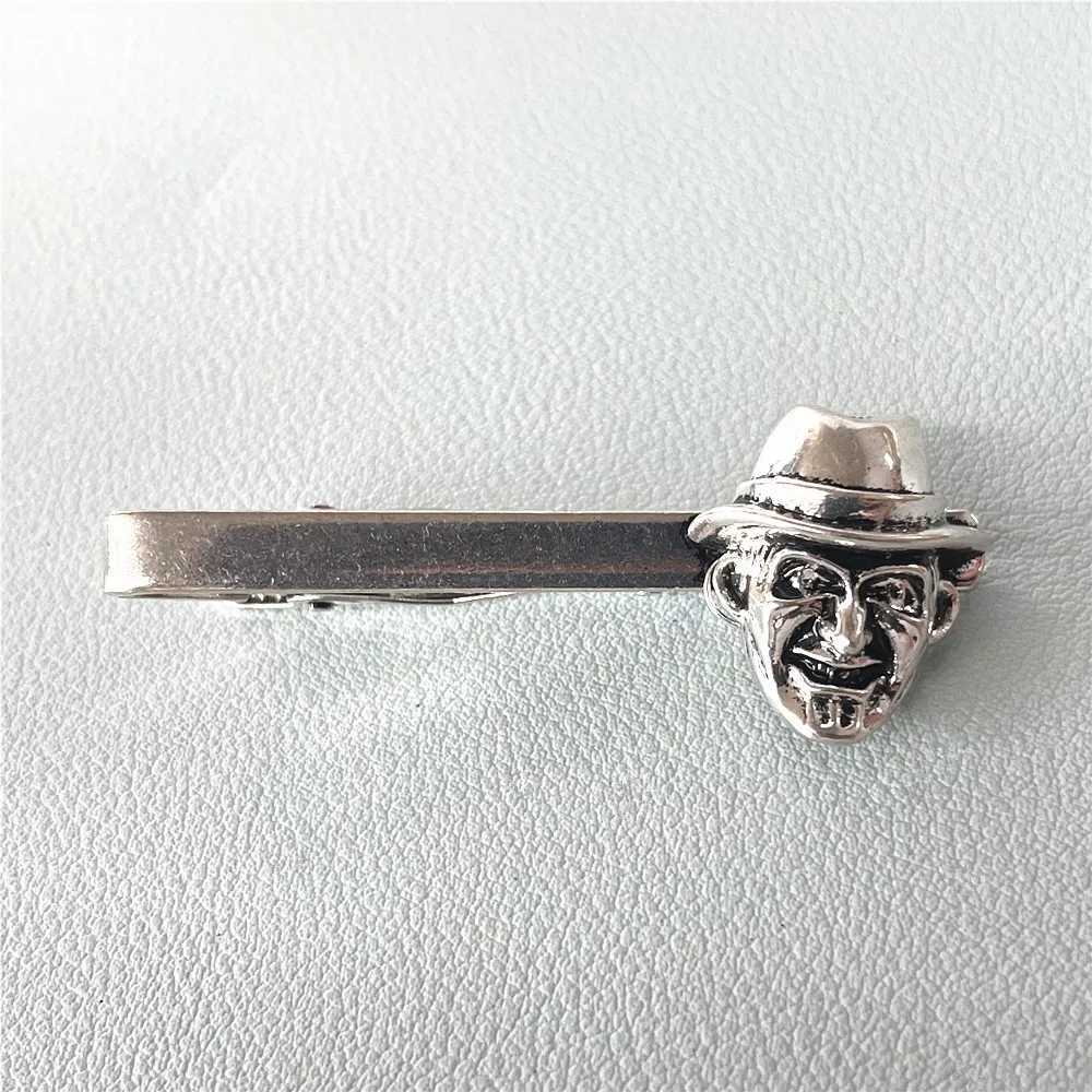 Hallowmas Horror Movie and Television Fans Cosplay Metal Tie Clips Gifts for Men WomanX240914