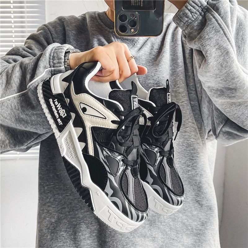 Men's Summer Sports Casual Board Niche Thick Soled Youth Fashion Shoes