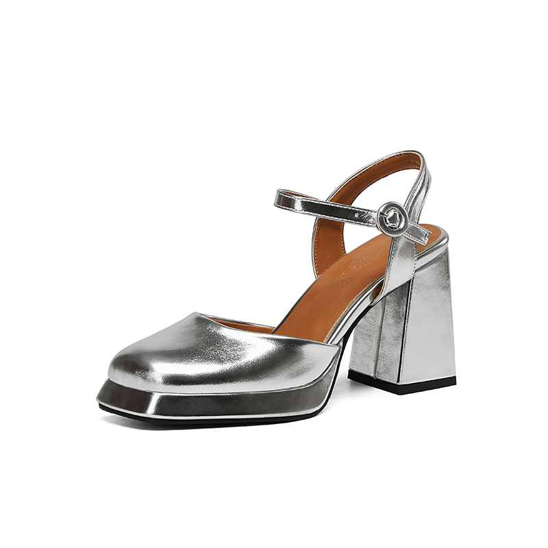 Summer Sandals Shoes For Women Luxury Gold Silver Gladiator Flip Flops Close Toe Dance Party Wedding Shoes Female Large Size 45